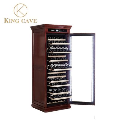 قیمت خوب رطوبت و کنترل درجه حرارت قاب چوبی ذخیره سیگار برقی Humidor با نور LED آنلاین