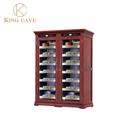 قیمت خوب دو زون رطوبت خودکار کولر سیگار الکتریکی Humidor با کمد آنلاین
