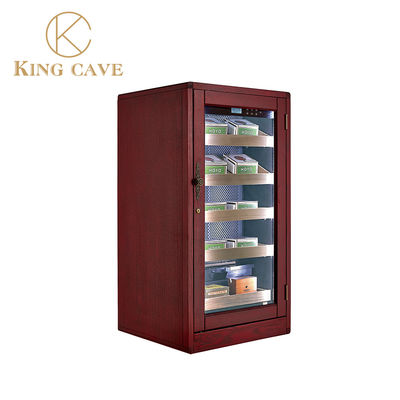 قیمت خوب کنترل لمسی چوبی لوکس سیگار الکتریکی قابل قفل Humidor Wine Cellar Humidor آنلاین