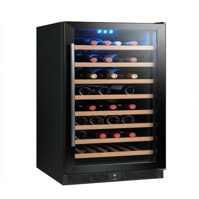 قیمت خوب High Capacity Wine Cooler Cabinet with Hinged Door and 5 Shelves 286 Lbs آنلاین