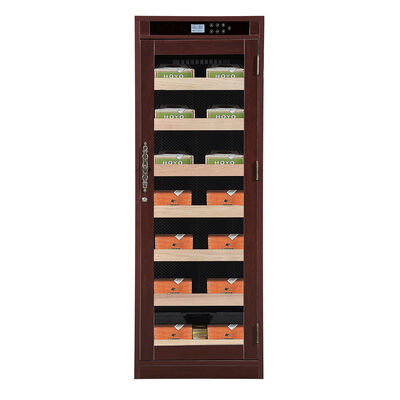 قیمت خوب کابینت مرطوب کننده سیگار با ظرفیت بالا با پانل کنترل دیجیتال و سیستم ترمو الکتریکی بسیار آرام آنلاین