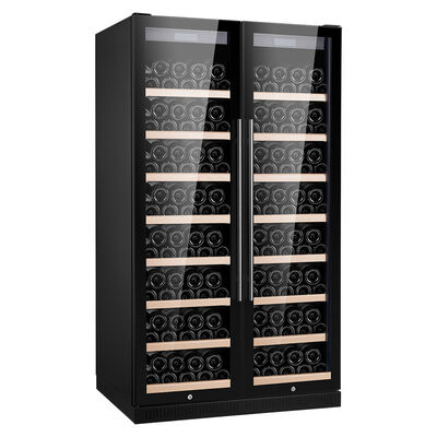 قیمت خوب کابینت دو درب یخچال با ظرفیت بزرگ کابینت خنک کننده شراب با کمد آنلاین